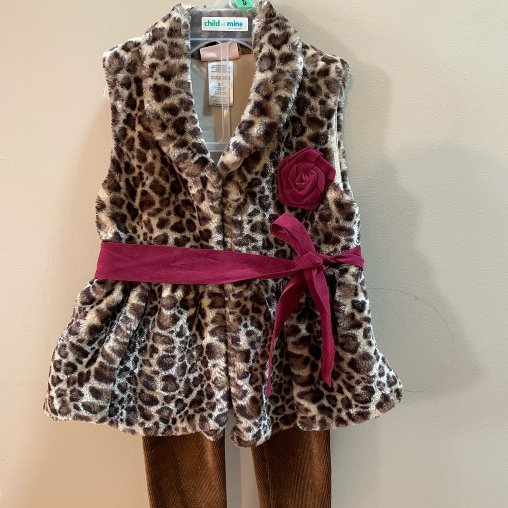 Tiger printed comfy winter cloth